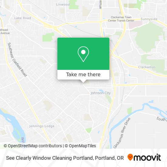 See Clearly Window Cleaning Portland map