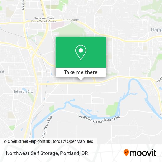 Mapa de Northwest Self Storage