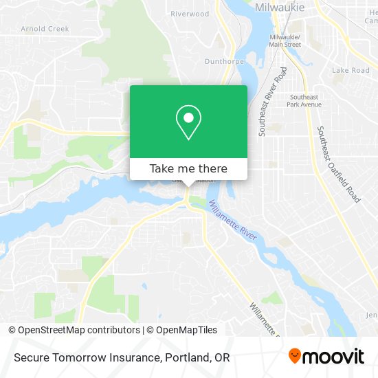 Secure Tomorrow Insurance map