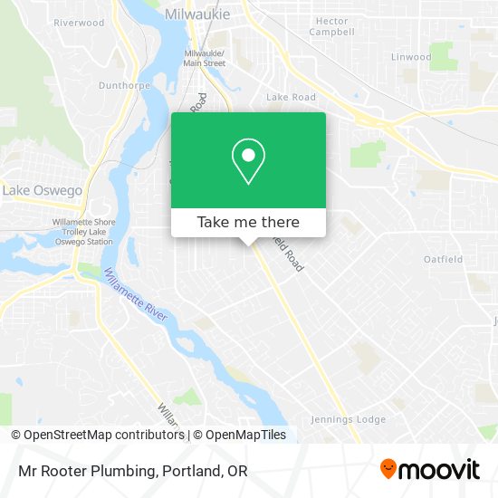 Mr Rooter Plumbing map