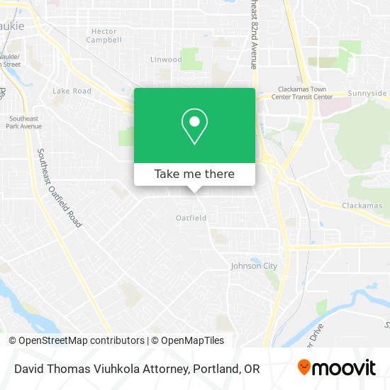 David Thomas Viuhkola Attorney map