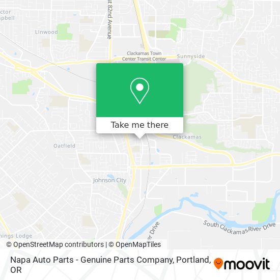 Napa Auto Parts - Genuine Parts Company map