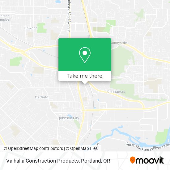 Valhalla Construction Products map