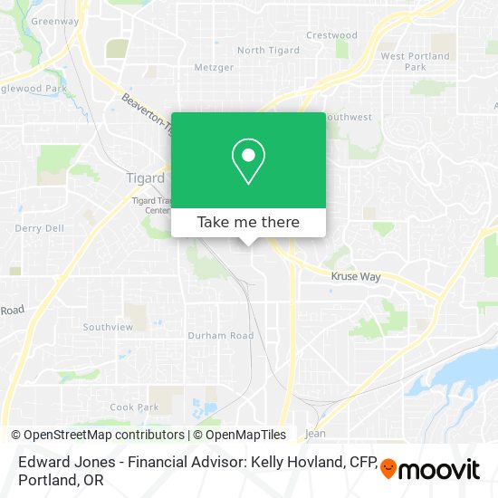 Mapa de Edward Jones - Financial Advisor: Kelly Hovland, CFP