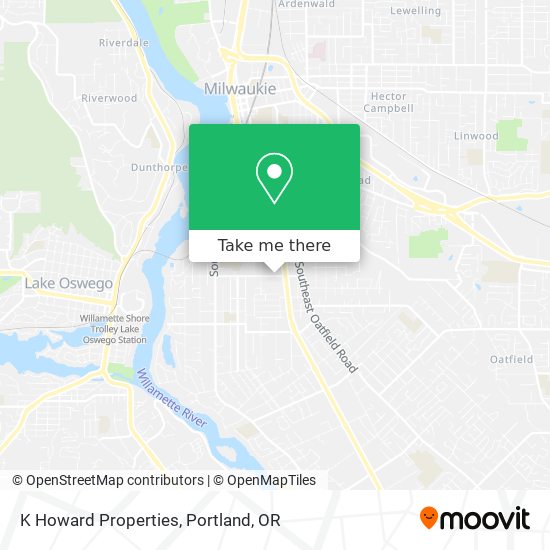 K Howard Properties map