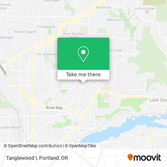 Mapa de Tanglewood I