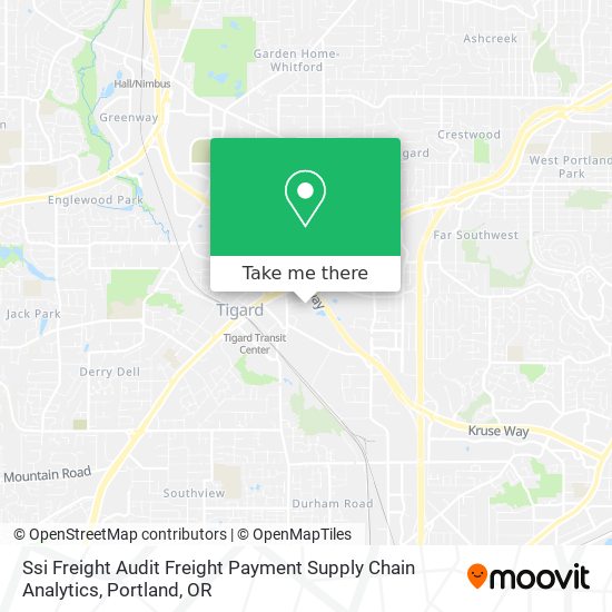 Mapa de Ssi Freight Audit Freight Payment Supply Chain Analytics