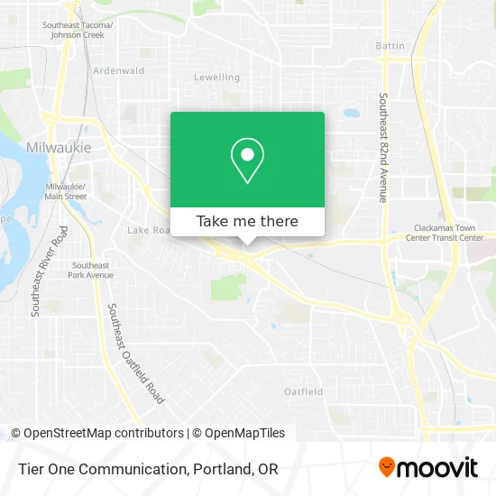 Mapa de Tier One Communication
