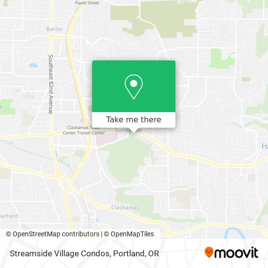 Streamside Village Condos map