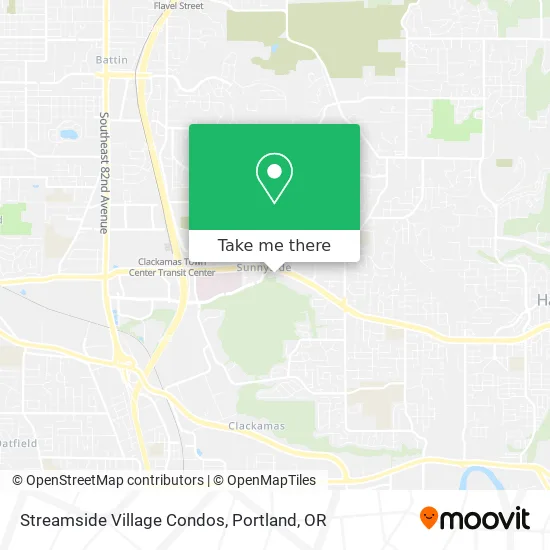 Mapa de Streamside Village Condos