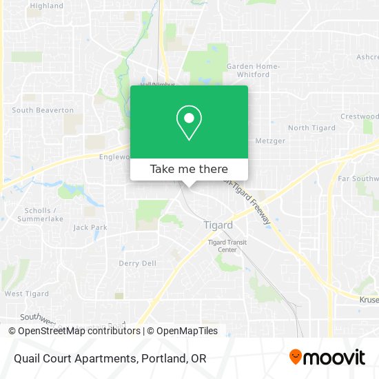 Quail Court Apartments map