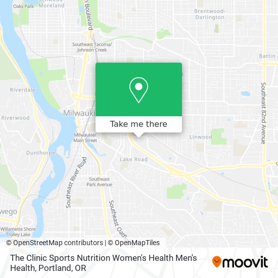 Mapa de The Clinic Sports Nutrition Women's Health Men's Health