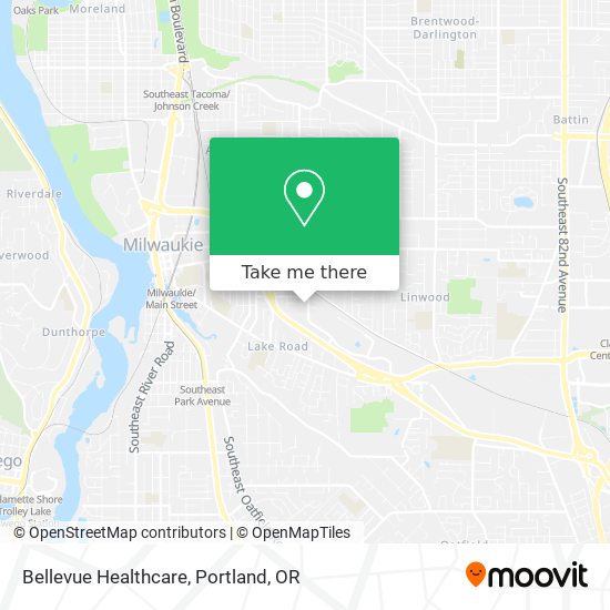 Mapa de Bellevue Healthcare