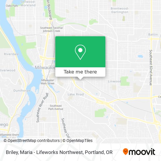 Briley, Maria - Lifeworks Northwest map