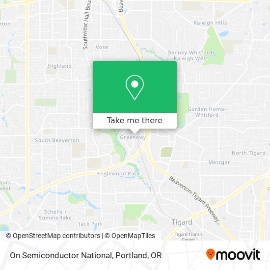 Mapa de On Semiconductor National