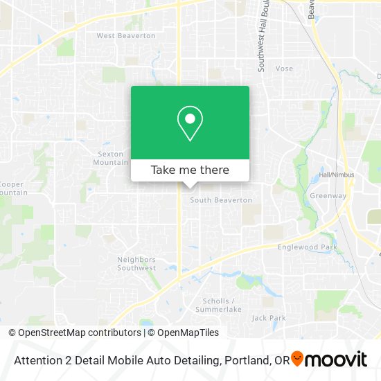 Attention 2 Detail Mobile Auto Detailing map