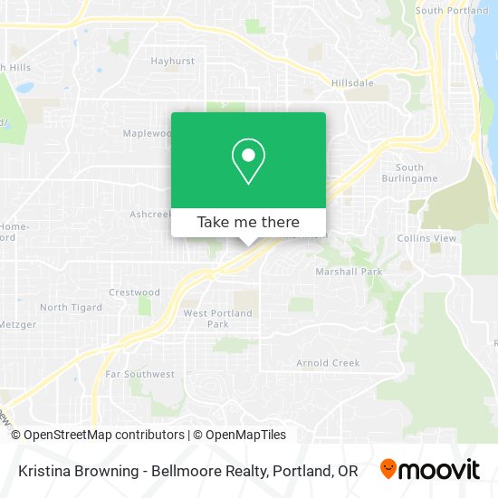 Kristina Browning - Bellmoore Realty map