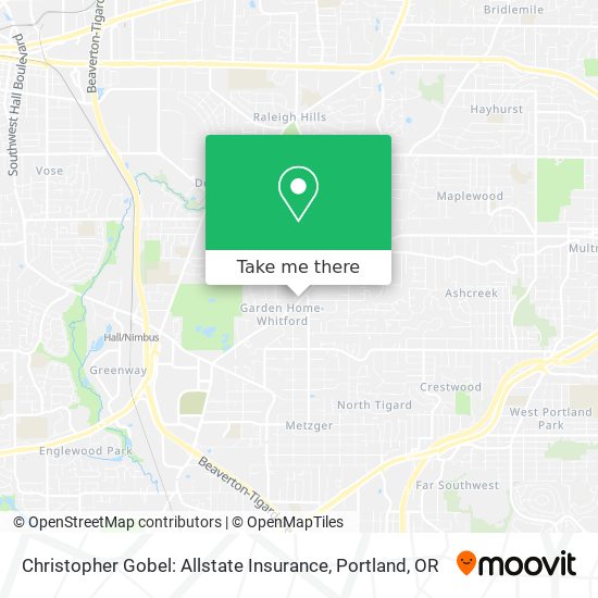 Christopher Gobel: Allstate Insurance map