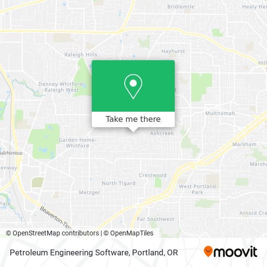 Mapa de Petroleum Engineering Software