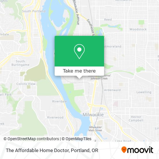 The Affordable Home Doctor map