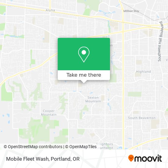 Mobile Fleet Wash map