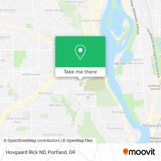 Hovgaard Rick ND map