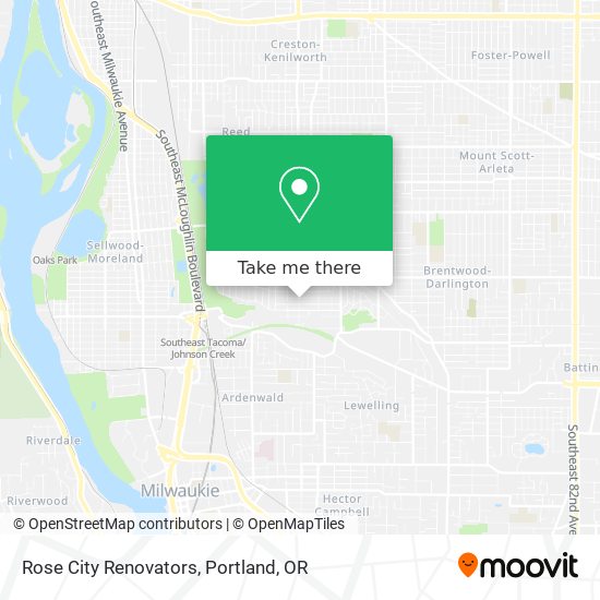 Mapa de Rose City Renovators