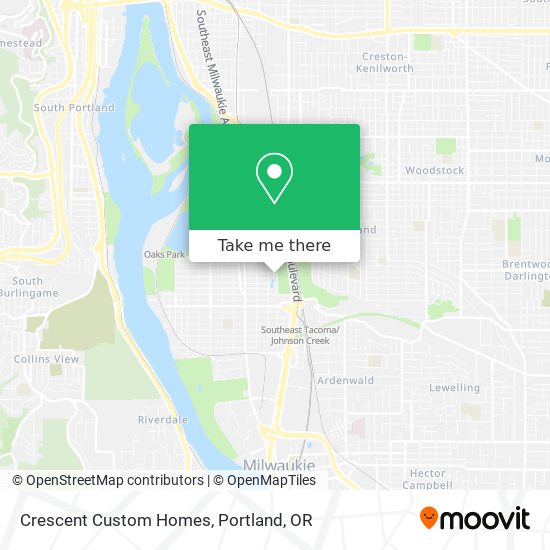 Crescent Custom Homes map