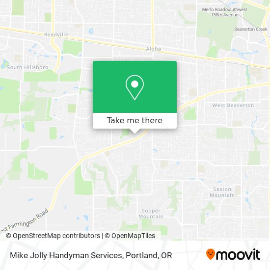 Mike Jolly Handyman Services map