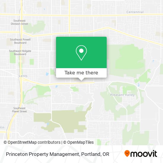 Mapa de Princeton Property Management