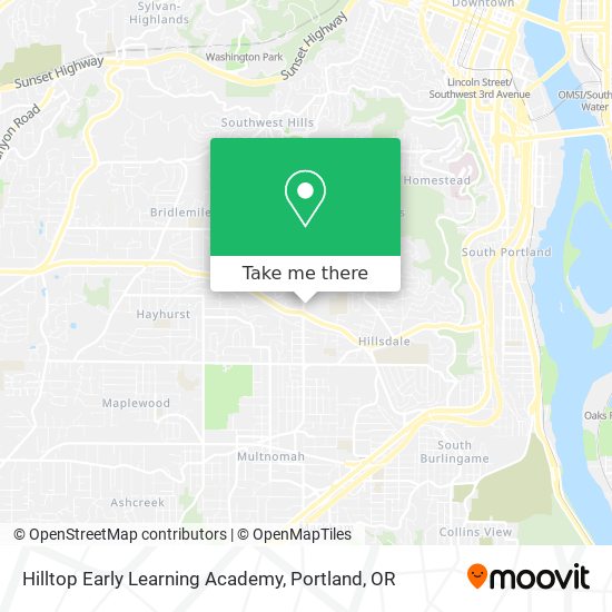 Mapa de Hilltop Early Learning Academy