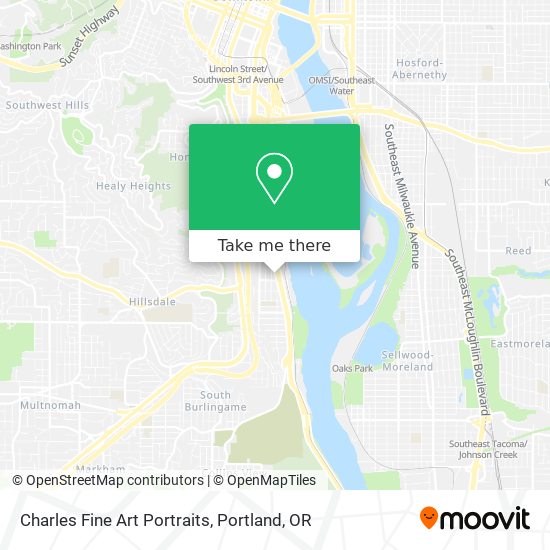 Charles Fine Art Portraits map