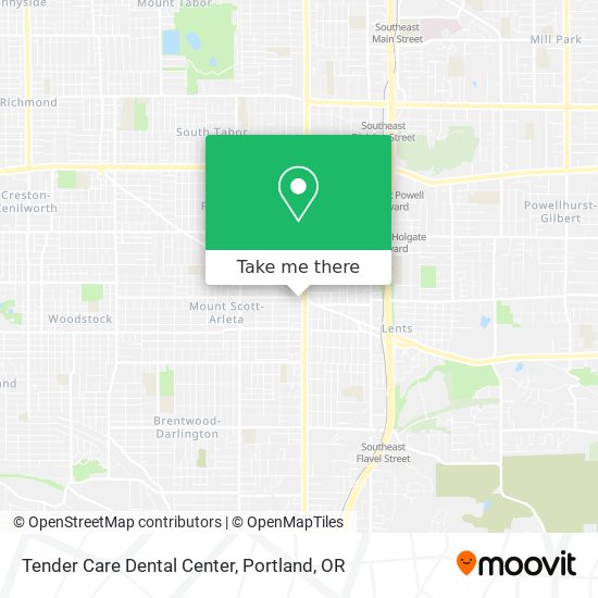 Tender Care Dental Center map