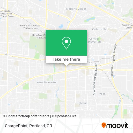 ChargePoint map