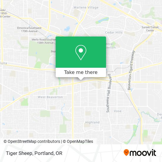 Mapa de Tiger Sheep