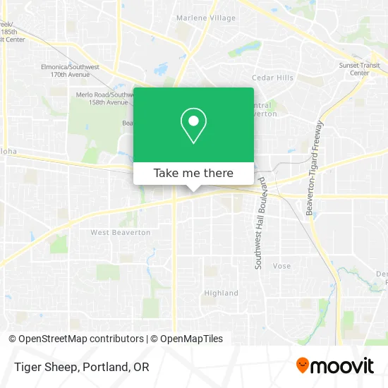 Tiger Sheep map