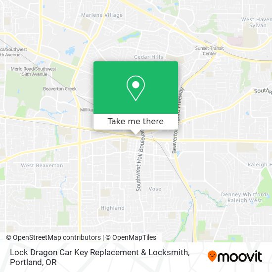 Lock Dragon Car Key Replacement & Locksmith map