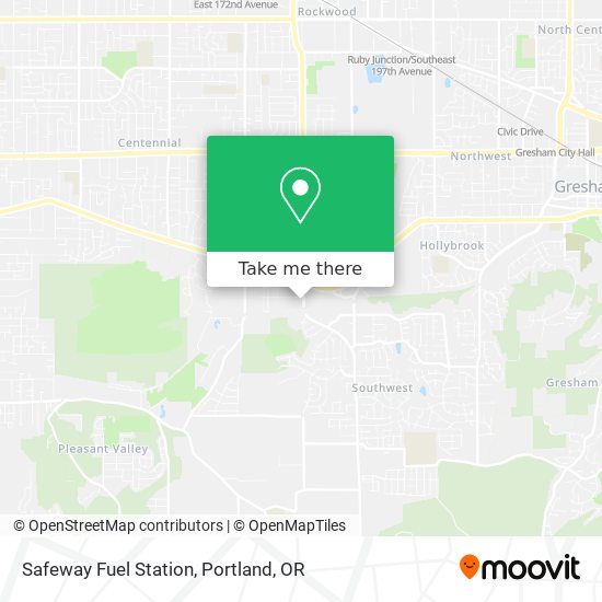 Mapa de Safeway Fuel Station