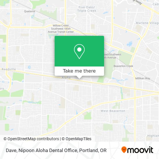 Dave, Nipoon Aloha Dental Office map
