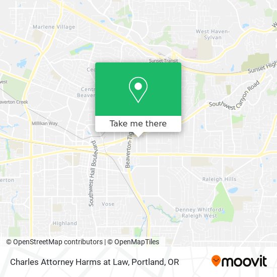 Mapa de Charles Attorney Harms at Law