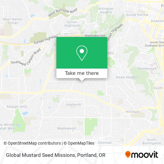 Mapa de Global Mustard Seed Missions