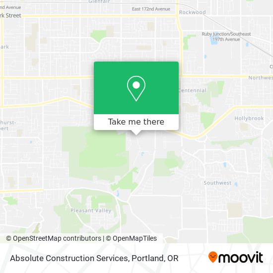 Absolute Construction Services map