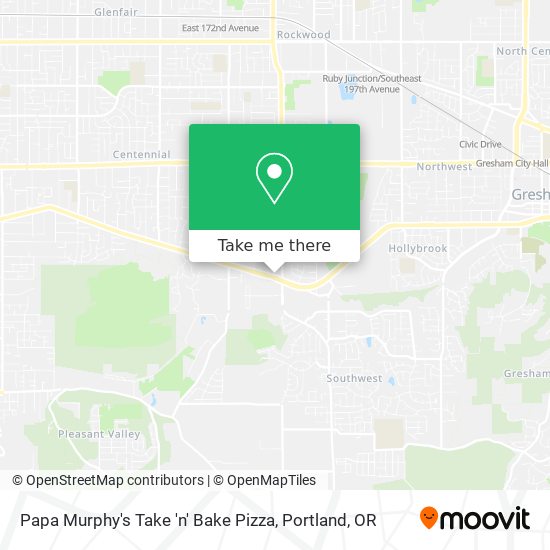 Papa Murphy's Take 'n' Bake Pizza map