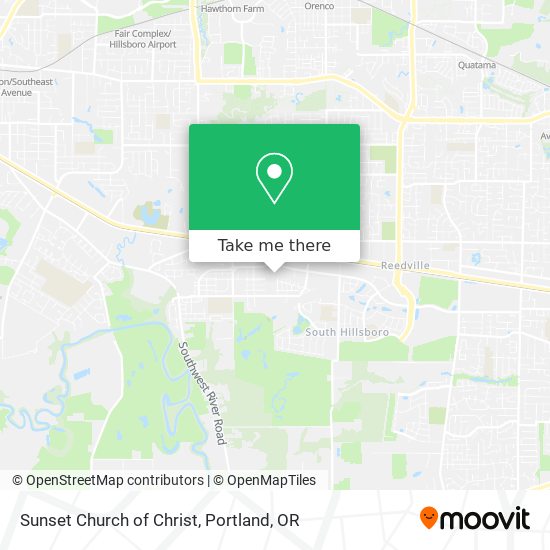 Mapa de Sunset Church of Christ