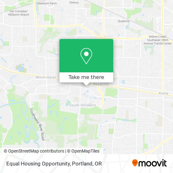 Equal Housing Opportunity map