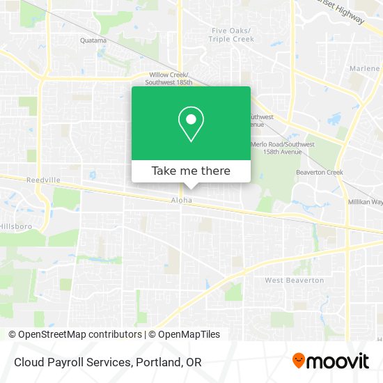 Mapa de Cloud Payroll Services