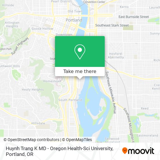 Mapa de Huynh Trang K MD - Oregon Health-Sci University