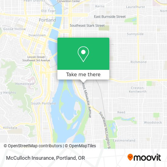 Mapa de McCulloch Insurance