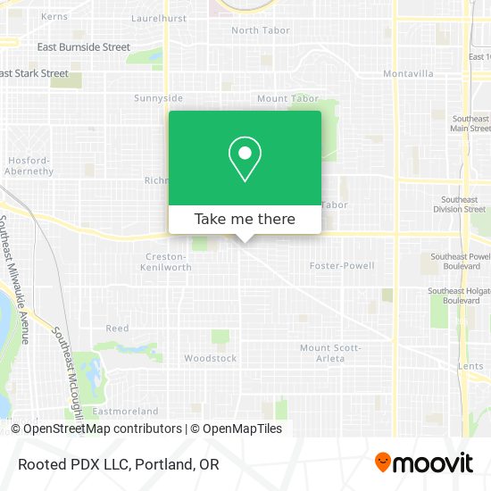 Rooted PDX LLC map