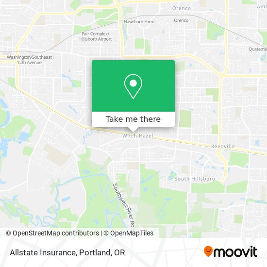 Allstate Insurance map